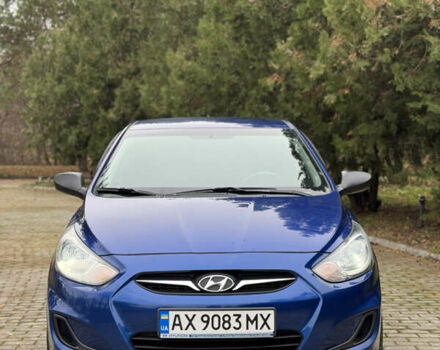 Синий Хендай Акцент, объемом двигателя 1.4 л и пробегом 189 тыс. км за 6750 $, фото 7 на Automoto.ua
