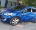Хендай Акцент 2013 в Днепре (Днепропетровске) на Automoto.ua Синий Хендай Акцент, объемом двигателя 1.4 л и пробегом 147 тыс. км за 6000 $, фото 1 на Automoto.ua