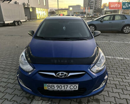 Синий Хендай Акцент, объемом двигателя 1.4 л и пробегом 74 тыс. км за 9200 $, фото 15 на Automoto.ua