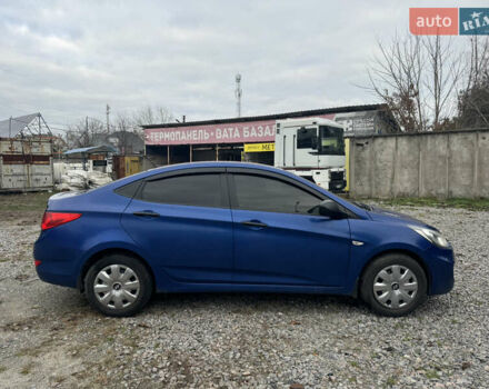 Синий Хендай Акцент, объемом двигателя 1.4 л и пробегом 307 тыс. км за 6700 $, фото 3 на Automoto.ua