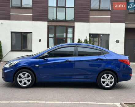 Синий Хендай Акцент, объемом двигателя 1.4 л и пробегом 67 тыс. км за 7800 $, фото 6 на Automoto.ua
