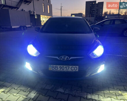 Синий Хендай Акцент, объемом двигателя 1.4 л и пробегом 74 тыс. км за 9200 $, фото 13 на Automoto.ua
