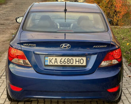 Синий Хендай Акцент, объемом двигателя 1.4 л и пробегом 116 тыс. км за 7777 $, фото 7 на Automoto.ua