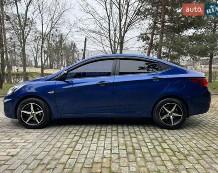 Синий Хендай Акцент, объемом двигателя 1.4 л и пробегом 189 тыс. км за 6750 $, фото 5 на Automoto.ua