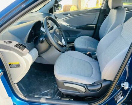 Синий Хендай Акцент, объемом двигателя 1.6 л и пробегом 70 тыс. км за 6500 $, фото 8 на Automoto.ua