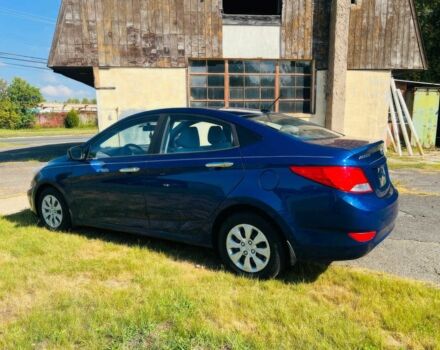 Синий Хендай Акцент, объемом двигателя 1.6 л и пробегом 70 тыс. км за 6500 $, фото 3 на Automoto.ua