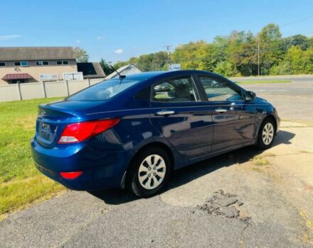 Синий Хендай Акцент, объемом двигателя 1.6 л и пробегом 70 тыс. км за 6500 $, фото 5 на Automoto.ua