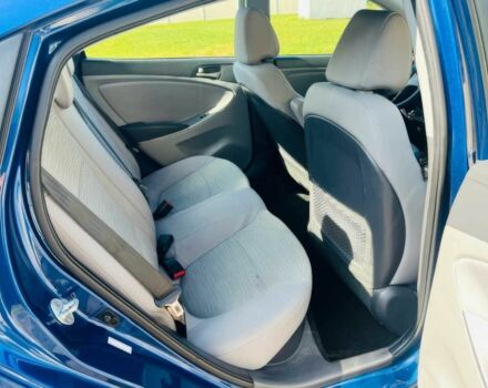 Синий Хендай Акцент, объемом двигателя 1.6 л и пробегом 70 тыс. км за 6500 $, фото 9 на Automoto.ua