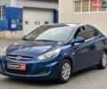 Синий Хендай Акцент, объемом двигателя 1.6 л и пробегом 175 тыс. км за 9390 $, фото 1 на Automoto.ua