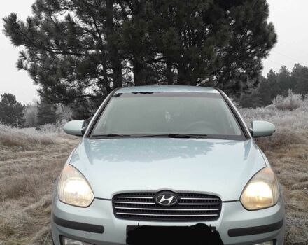 Синий Хендай Акцент, объемом двигателя 1.4 л и пробегом 247 тыс. км за 4500 $, фото 11 на Automoto.ua