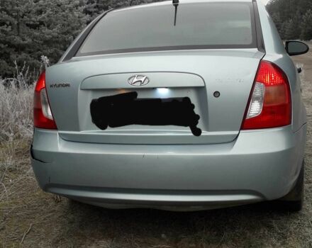 Синий Хендай Акцент, объемом двигателя 1.4 л и пробегом 247 тыс. км за 4500 $, фото 10 на Automoto.ua