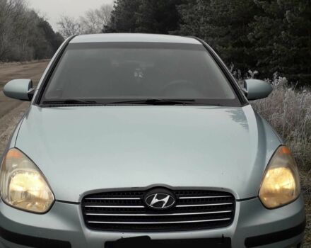 Синий Хендай Акцент, объемом двигателя 1.4 л и пробегом 247 тыс. км за 4500 $, фото 9 на Automoto.ua