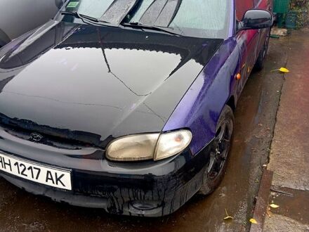 Синій Хендай Акцент, об'ємом двигуна 1.3 л та пробігом 411 тис. км за 850 $, фото 1 на Automoto.ua