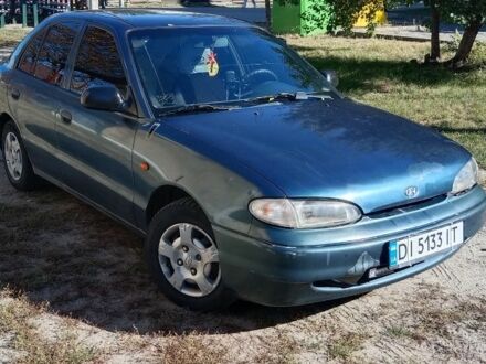 Синий Хендай Акцент, объемом двигателя 1.3 л и пробегом 354 тыс. км за 1500 $, фото 1 на Automoto.ua