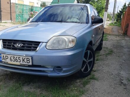 Хендай Акцент 2005 в Запорожье на Automoto.ua Синий Хендай Акцент, объемом двигателя 1.5 л и пробегом 199 тыс. км за 3500 $, фото 1 на Automoto.ua