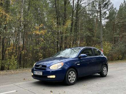 Хендай Акцент 2006 в Славуте на Automoto.ua Синий Хендай Акцент, объемом двигателя 1.4 л и пробегом 160 тыс. км за 4400 $, фото 1 на Automoto.ua