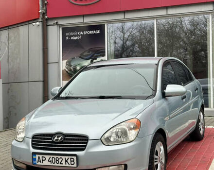 Синий Хендай Акцент, объемом двигателя 1.4 л и пробегом 161 тыс. км за 4800 $, фото 1 на Automoto.ua