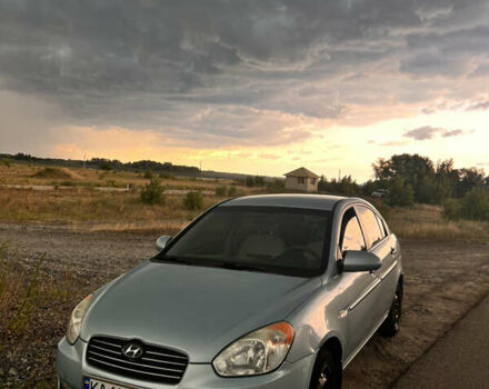 Хендай Акцент 2007 в Киеве на Automoto.ua Синий Хендай Акцент, объемом двигателя 1.4 л и пробегом 248 тыс. км за 3900 $, фото 1 на Automoto.ua