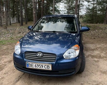 Синий Хендай Акцент, объемом двигателя 1.49 л и пробегом 165 тыс. км за 5500 $, фото 1 на Automoto.ua