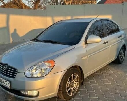 Синий Хендай Акцент, объемом двигателя 1.4 л и пробегом 174 тыс. км за 4999 $, фото 1 на Automoto.ua