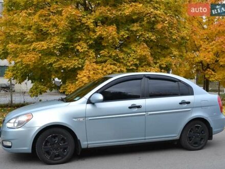 Хендай Акцент 2007 в Киеве на Automoto.ua Синий Хендай Акцент, объемом двигателя 1.4 л и пробегом 243 тыс. км за 4999 $, фото 1 на Automoto.ua