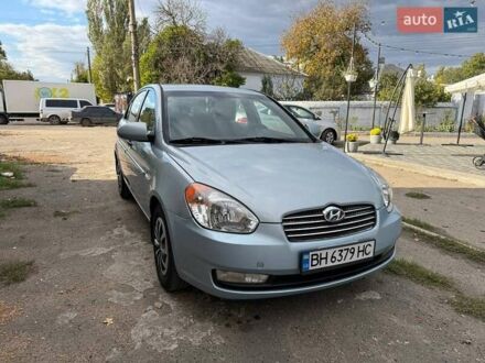 Синій Хендай Акцент, об'ємом двигуна 1.49 л та пробігом 121 тис. км за 5300 $, фото 1 на Automoto.ua