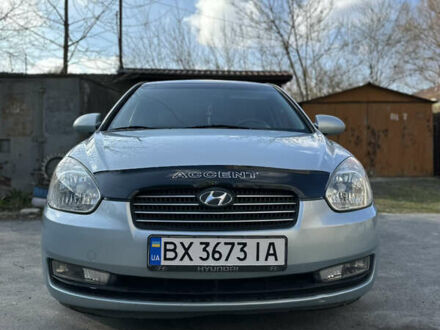 Хендай Акцент 2007 в Хмельницком на Automoto.ua Синий Хендай Акцент, объемом двигателя 1.4 л и пробегом 199 тыс. км за 5200 $, фото 1 на Automoto.ua