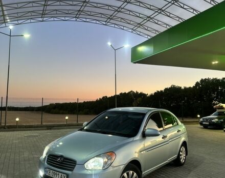 Синий Хендай Акцент, объемом двигателя 1.4 л и пробегом 75 тыс. км за 5700 $, фото 1 на Automoto.ua