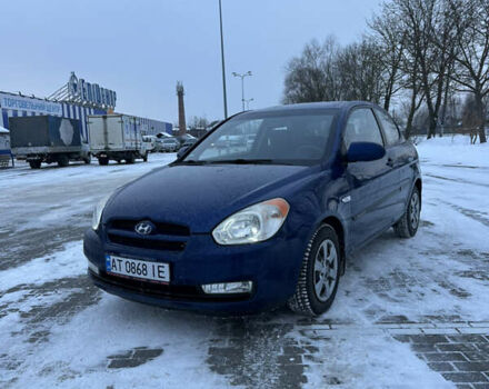 Синій Хендай Акцент, об'ємом двигуна 1.4 л та пробігом 225 тис. км за 4250 $, фото 1 на Automoto.ua