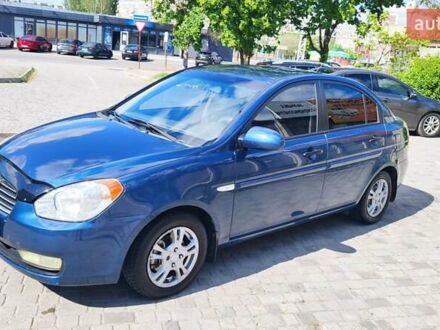 Синій Хендай Акцент, об'ємом двигуна 1.4 л та пробігом 109 тис. км за 5700 $, фото 1 на Automoto.ua