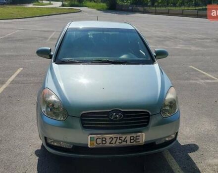 Синій Хендай Акцент, об'ємом двигуна 1.4 л та пробігом 164 тис. км за 5100 $, фото 1 на Automoto.ua