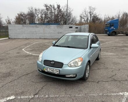 Синий Хендай Акцент, объемом двигателя 1.4 л и пробегом 170 тыс. км за 5300 $, фото 1 на Automoto.ua