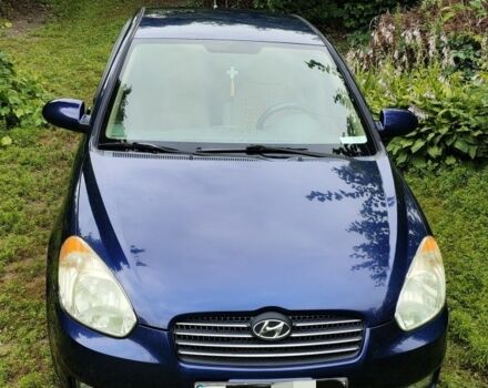 Синий Хендай Акцент, объемом двигателя 0 л и пробегом 133 тыс. км за 5100 $, фото 1 на Automoto.ua