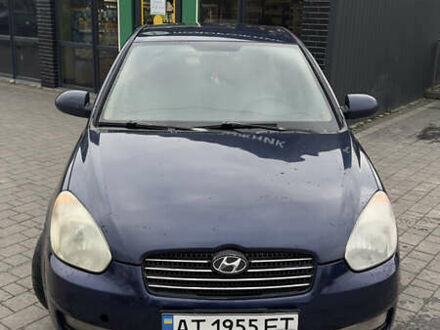 Синій Хендай Акцент, об'ємом двигуна 1.4 л та пробігом 251 тис. км за 3500 $, фото 1 на Automoto.ua