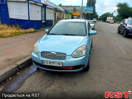 Синій Хендай Акцент, об'ємом двигуна 1.4 л та пробігом 238 тис. км за 4700 $, фото 1 на Automoto.ua