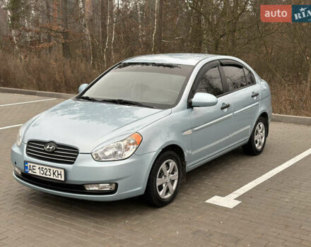 Синий Хендай Акцент, объемом двигателя 1.49 л и пробегом 135 тыс. км за 4900 $, фото 1 на Automoto.ua
