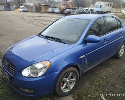 Синий Хендай Акцент, объемом двигателя 0 л и пробегом 186 тыс. км за 5000 $, фото 1 на Automoto.ua