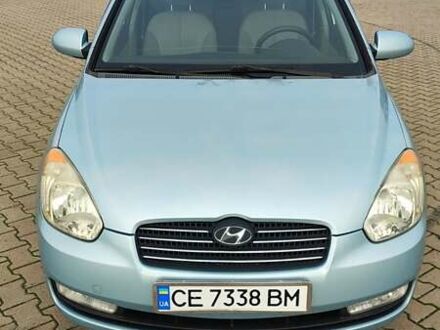 Синий Хендай Акцент, объемом двигателя 1.6 л и пробегом 171 тыс. км за 6450 $, фото 1 на Automoto.ua