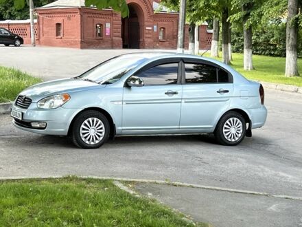 Хендай Акцент 2008 в Виннице на Automoto.ua Синий Хендай Акцент, объемом двигателя 1.4 л и пробегом 242 тыс. км за 4500 $, фото 1 на Automoto.ua