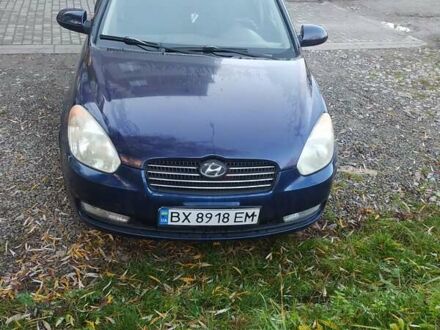 Синій Хендай Акцент, об'ємом двигуна 1.4 л та пробігом 286 тис. км за 4800 $, фото 1 на Automoto.ua