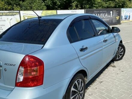 Синій Хендай Акцент, об'ємом двигуна 1.4 л та пробігом 252 тис. км за 4200 $, фото 1 на Automoto.ua