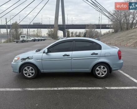 Синій Хендай Акцент, об'ємом двигуна 1.49 л та пробігом 133 тис. км за 5300 $, фото 1 на Automoto.ua