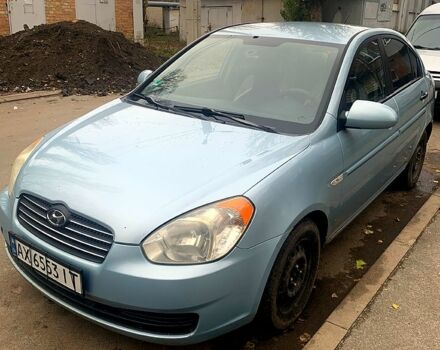 Синий Хендай Акцент, объемом двигателя 1.5 л и пробегом 0 тыс. км за 5000 $, фото 1 на Automoto.ua