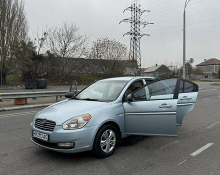 Синій Хендай Акцент, об'ємом двигуна 1.6 л та пробігом 182 тис. км за 4790 $, фото 1 на Automoto.ua