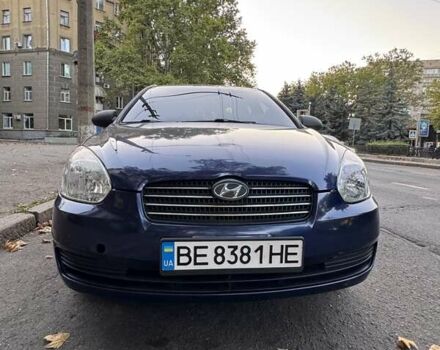 Синій Хендай Акцент, об'ємом двигуна 1.4 л та пробігом 168 тис. км за 4650 $, фото 1 на Automoto.ua