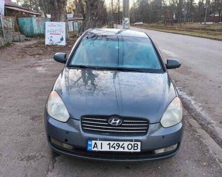 Синій Хендай Акцент, об'ємом двигуна 1.6 л та пробігом 289 тис. км за 5100 $, фото 1 на Automoto.ua
