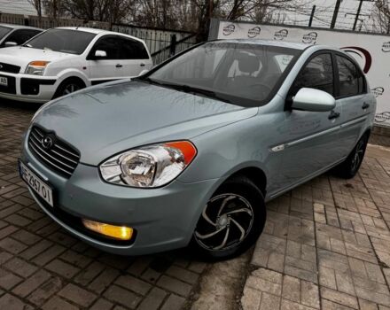 Синий Хендай Акцент, объемом двигателя 1.4 л и пробегом 192 тыс. км за 4999 $, фото 1 на Automoto.ua