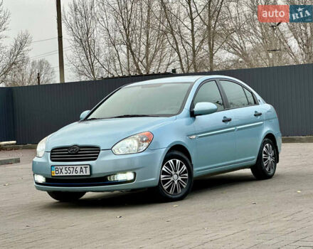 Синій Хендай Акцент, об'ємом двигуна 1.4 л та пробігом 102 тис. км за 4999 $, фото 1 на Automoto.ua