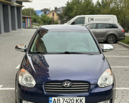 Синій Хендай Акцент, об'ємом двигуна 1.4 л та пробігом 220 тис. км за 5900 $, фото 1 на Automoto.ua
