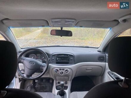 Синий Хендай Акцент, объемом двигателя 1.4 л и пробегом 212 тыс. км за 4500 $, фото 1 на Automoto.ua